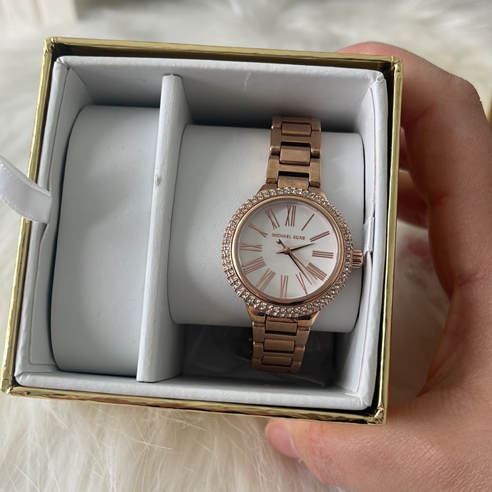 Rose Gold Michael Kors Womens Watch